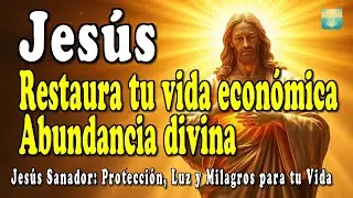 JESÚS restaura tu vida económica. Abundancia divina, orden interno, claridad, liberación de bloqueos