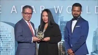 Al Hamra Real Estate Development wins an award at Forbes Middle East Real Estate Awards 2016