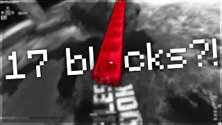 17 block flat clutch?! - bedwars montage