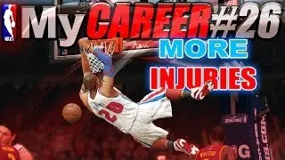 NBA 2K14 MyCareer - MORE INJURIES, DUNK on KYRIE & Icon Passing