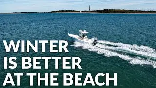 Why We Actually Prefer The Beach In The Winter | Fishing, Exploring And Family Beach Time