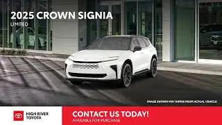 2025 Toyota Crown Signia Limited Advanced Technology Package AWD at High River Toyota
