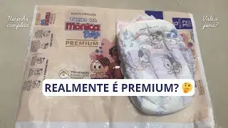 👼🏼RESENHA FRALDA TURMA DA MÔNICA BABY PREMIUM 