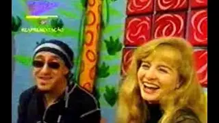 MTV 1993 / VJ LUIZ THUNDERBIRD  entrevista ANGELICA e ARRIGO BARNABE / Programa CEP MTV.