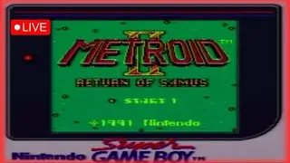 Metroid 2: Jogando do Super GAME BOY