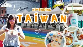 Taoyuan airport to Ximending + Where to stay for less than 1000 pesos + Must Eats in Taipei!
