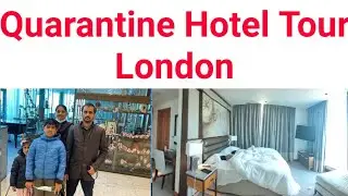Quarantine UK Hotel Tour||Complete details about food||London Hotel room Tour||intercontinental O2