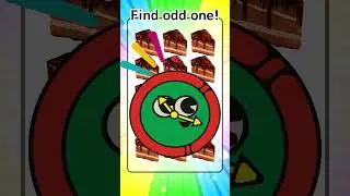 Check observation skill 71 : find the odd one! #shorts #findthedifference  #spotthedifference #games