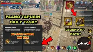 MIR4 - DAILY TASK MISSION EVENT 6K GOLD ANNIV TOKEN DIN YAN