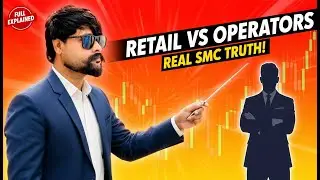 Retail Traders vs Market Operators&ndash;The Real Truth of Smart Money Concepts Full SMC Explanation Hindi