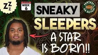 7 HIGH UPSIDE PLAYERS to WIN YOU WEEK 6 | 2025 Fantasy Football | (Hidden Gems)