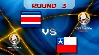 GROUP B: COSTA RICA vs CHILE | COPA AMERICA 2028 | PIXEL VERSION