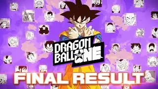 DRAGON BALL THE ONE　全世界キャラクター人気投票　最終結果