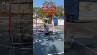 Catcher development #catcher #backstop#catchersmitt #youthbaseball