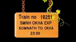 Train No 19251 Train Name SMNHOKHA EXP SOMNATH VERAVAL MALIYAHATINA KESHOD JUNAGADH JETALSAR