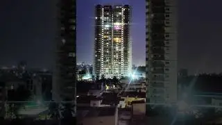Spectacular Dusk-to-Dawn Views of Seethammafhara's 33-Story Oxygen Tower Apartment! 🌇🏙️