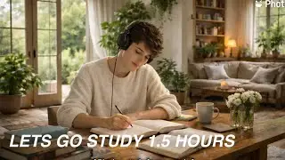 Let’s Go Study — Calm Focus Music (1.5 Hours)