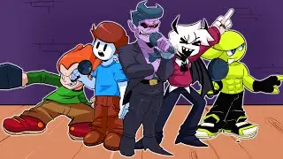 HD Dadbattle But Everyone Sings it 🎤🎵 (FNF ERECT REMIX)
