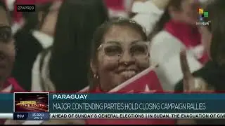 FTS 27-04 16:30 Paraguay&rsquo;s major contending parties hold closing campaign rallies