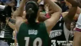 2005 WNBA ASG Skills Challenge Finals Hammon Bird