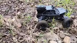 Strong body builded racing car on track.. 
