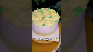 Pineapple Cream Cake 🍍 | Bakery Style | Easy Recipe