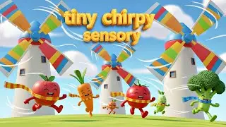 Baby Sensory - Colors, Music and Fun Animation | High Contrast Baby Sensory Video