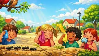 Poppy The Cloud (Sharing is Caring) - Kids Stories