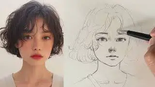 How to Draw Beautiful Girl Face Made Easy