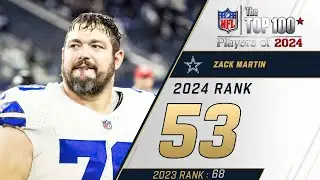 53: Zack Martin (G, Cowboys) | Top 100 Players of 2024