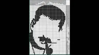 Японский кроссворд - Иосиф Сталин (Nonogram - Joseph Stalin) [★★★★★]