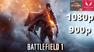 Battlefield&trade; 1 Gameplay | Test AMD Ryzen 5 3400G With 16GB Ram |