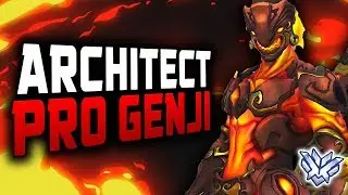 IMPOSSIBLE GENJI - Architect! Korean Genji God! [ OVERWATCH SEASON 13 TOP 500 ]