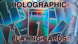 FONTAINE HOLOGRAPHIC EDITION!! Futuristic Deck Review!