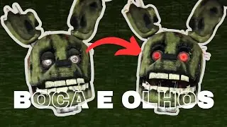 Como fazer os olhos do seu animatronic ABRIREM - Fnaf Cosplay