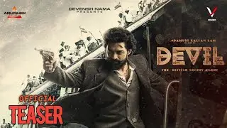 KALYAN RAM TO STAR IN DEVIL THE PAN INDIA MOVIE FIRST LOOK   #Devil