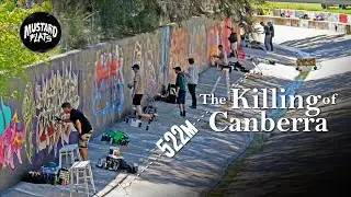 522m long graffiti jam | Canberra, Australia