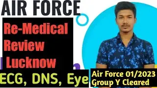 Air Force Re-Medical review🔥Air Force Re-medical (DNS, E.C.G) #airforce #agniveer #viral #defence