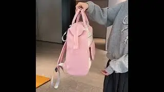 Mommy&rsquo;s Daily Essential: Backpack with Cloud Patterns & Easy Organization #diaperbagbackpack