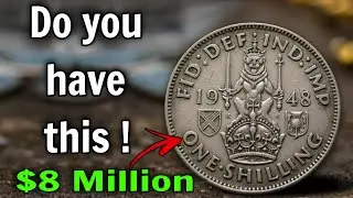 Most Valuable British One Shilling Coins Worth Thousands! 1947&ndash;1963 Hidden Treasures Revealed