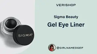 Sigma Beauty Gel Eye Liner Review
