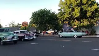 2018 Modesto American Graffiti Festival Classic Car Parade California