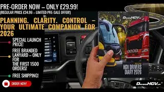hgv drivers diary 2026 #hgv #bestgift #lorrydrivers
