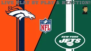 Denver Broncos vs New York Jets | NFL Livestream Live Play By Play & Reaction (10/12/2025)