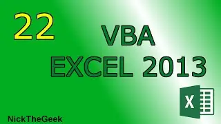 Corso VBA Excel ITA - 22 - Combinazioni For/If