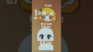 🌼How To Draw A Moving Paper Puppet/Doll 🌼Easy Sketch🌼With Measure🌼Paper Puppet Drawing Tutorial