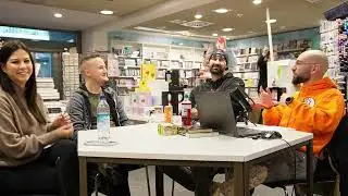 Animepodcast im Buchhaus Wittwer-Thalia Stuttgart 🎤 xLiaZix ☯ Steffshizo ☯ Danijel K&ouml;stlich