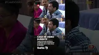 BBB 26: Tadeu Schmidt d&aacute; bronca ap&oacute;s participante da Casa de Vidro pedir para sair e voltar atr&aacute;s