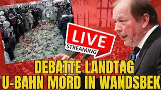 🚨 LIVE: AfD debattiert U-Bahn-Mord in Wandsbek! 🚨 AfD Hamburg