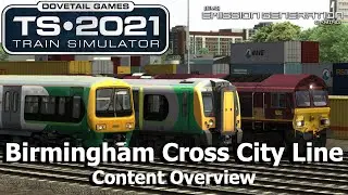 Birmingham Cross City Line - Content Overview - Train Simulator 2021